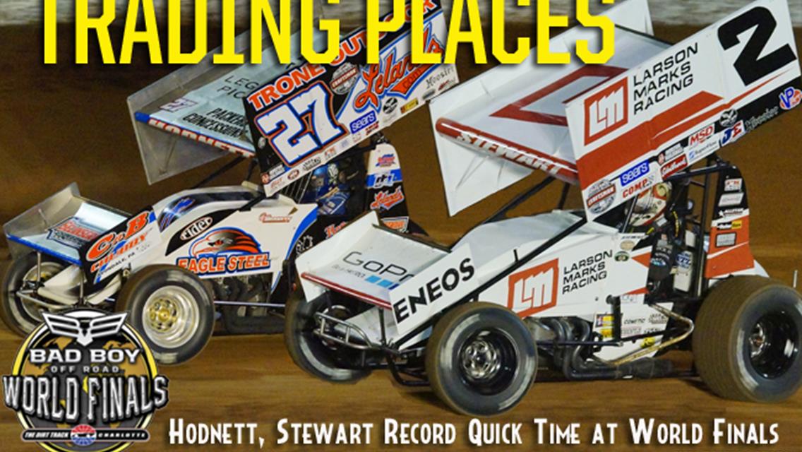 Hodnett, Stewart Record Quick Time at World Finals