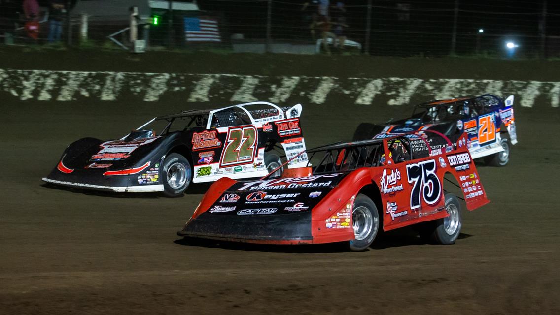 I-80 Speedway (Greenwood, NE) – Lucas Oil Late Model Dirt Series – I-80 Nationals – July 20th-22nd, 2021. (Heath Lawson photo)