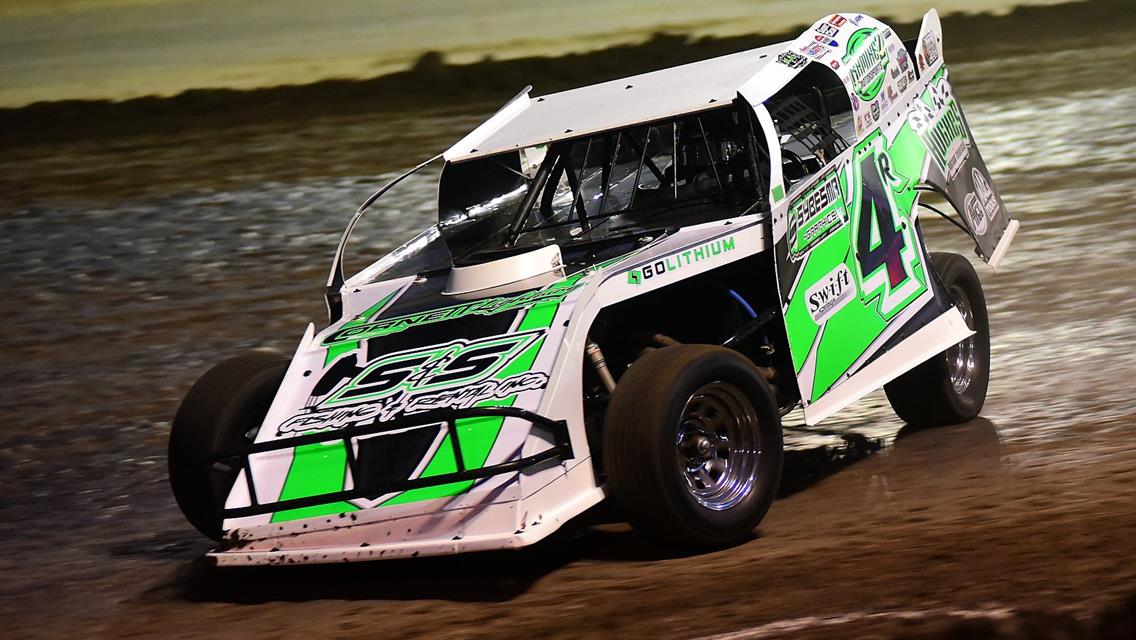 Belleville High Banks (Belleville, Kan.) – United States Modified Touring Series – Belleville Dirt Nationals – June 10th, 2022. (Todd Boyd photo)