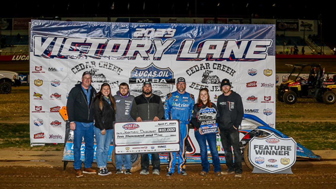 Davenport "Perfect" In Sweep Of MLRA Spring Nationals Finale