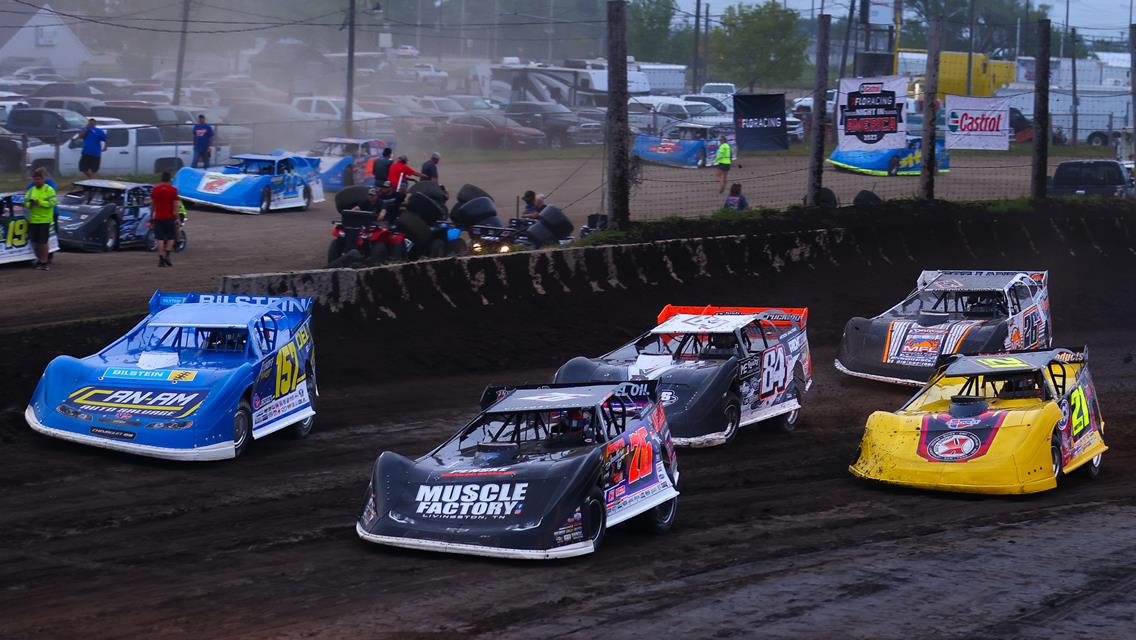 Lincoln Speedway (Lincoln, IL) – Castrol FloRacing Night in America – Illinois Speedweek – May 11th, 2023. (Josh James Artwork)