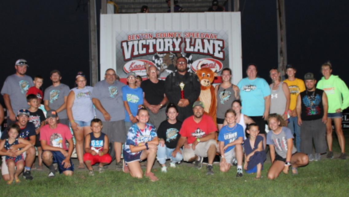 Cornell collects Sprint Invaders checkers, Tharp goes back-to-back at Benton County