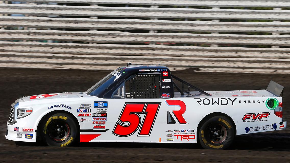 Brian Brown Eyeing Double Kings Royal Week After Successful NASCAR Truck Series Debut