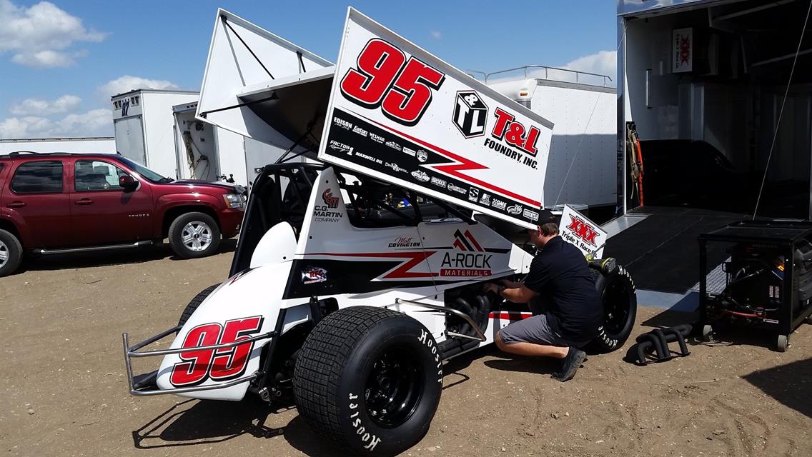 Covington Preparing For Speedweeks After Three Nights of Action During Memorial Day Weekend