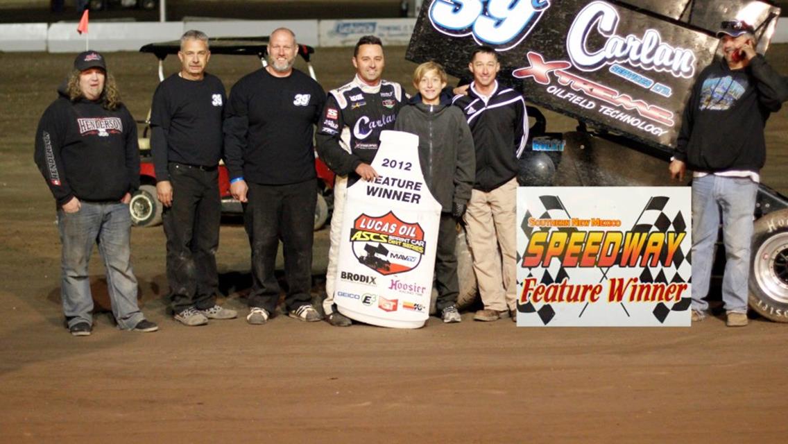 Travis Rilat Back in ASCS Victory Lane