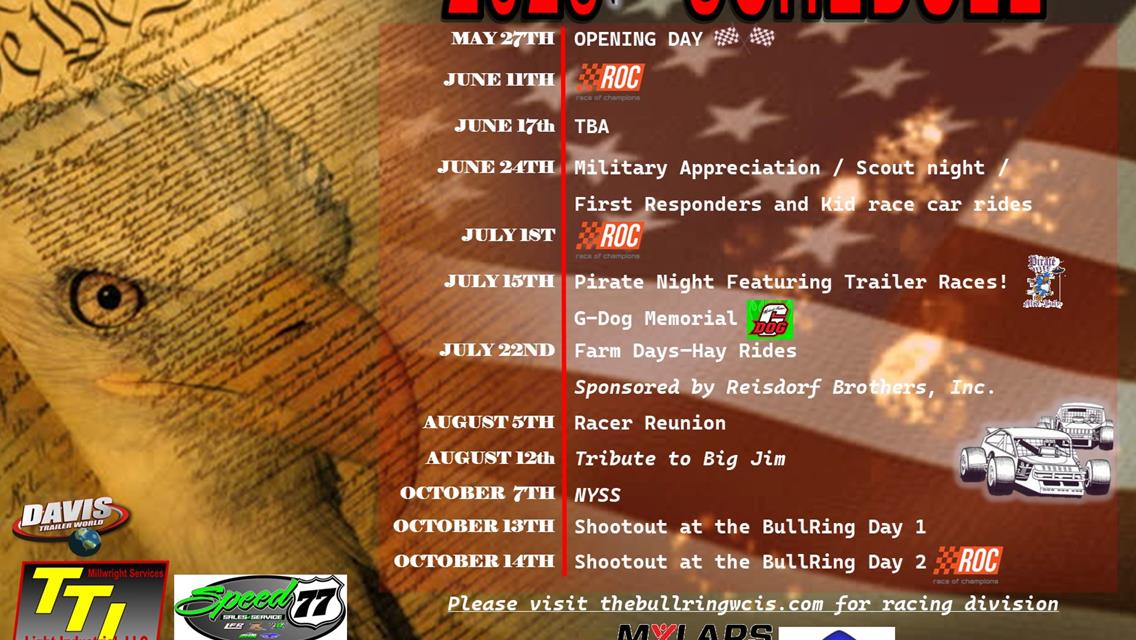 UPDATED SCHEDULE OF EVENTS/ DATES