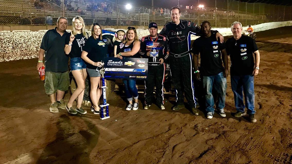 RJ Johnson Returns to Victory Lane with the USAC Southwest Series