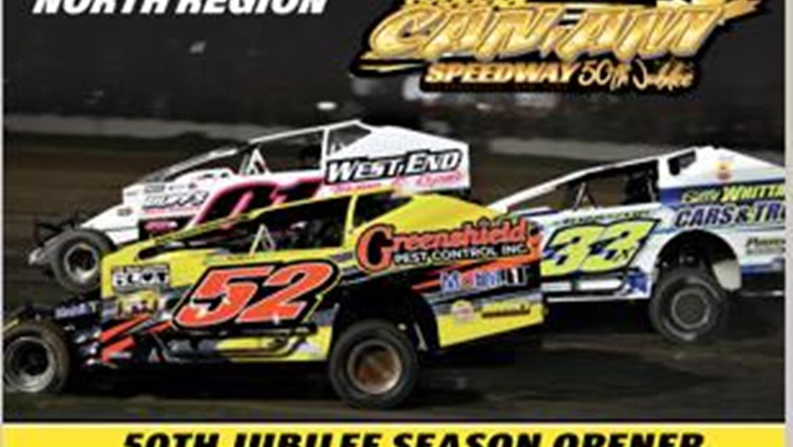 DIRTcar Sportsman Series to Kick off 50th Jubilee Season at Can-Am