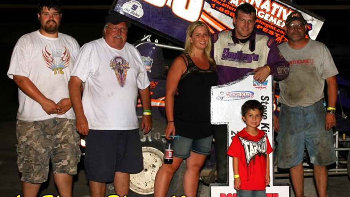 Johnson Becomes Sixth NCRA Sprint Winner at Dodge City Raceway Park