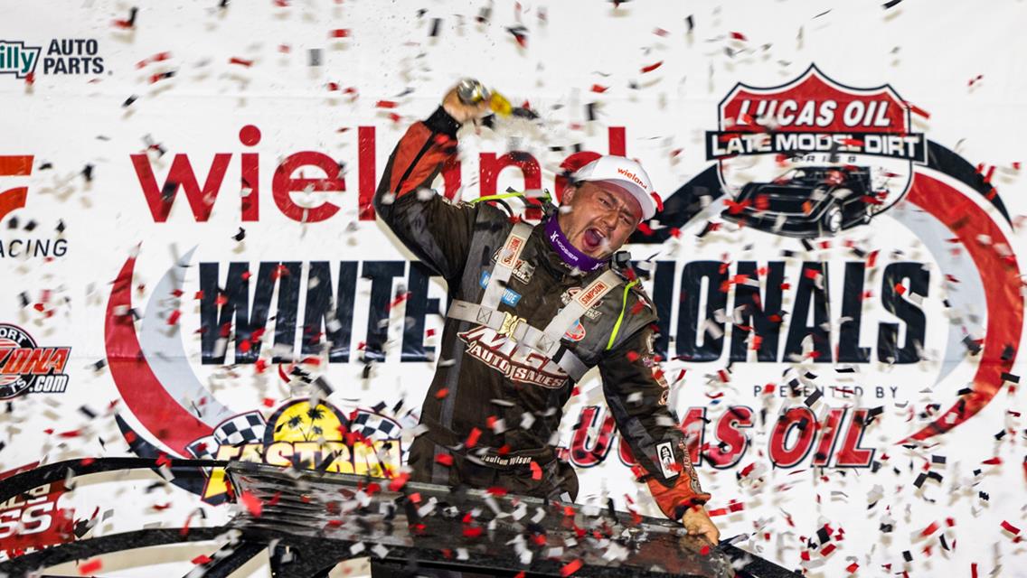 Daulton Wilson Earns First Lucas Oil Victory in Wieland Winternationals Finale at East Bay