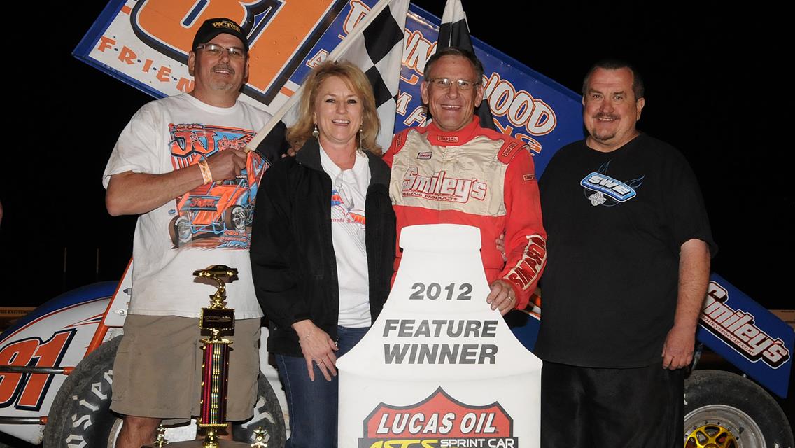 Last Lap Pass Propels Danny Wood to Lucas Oil ASCS Triumph