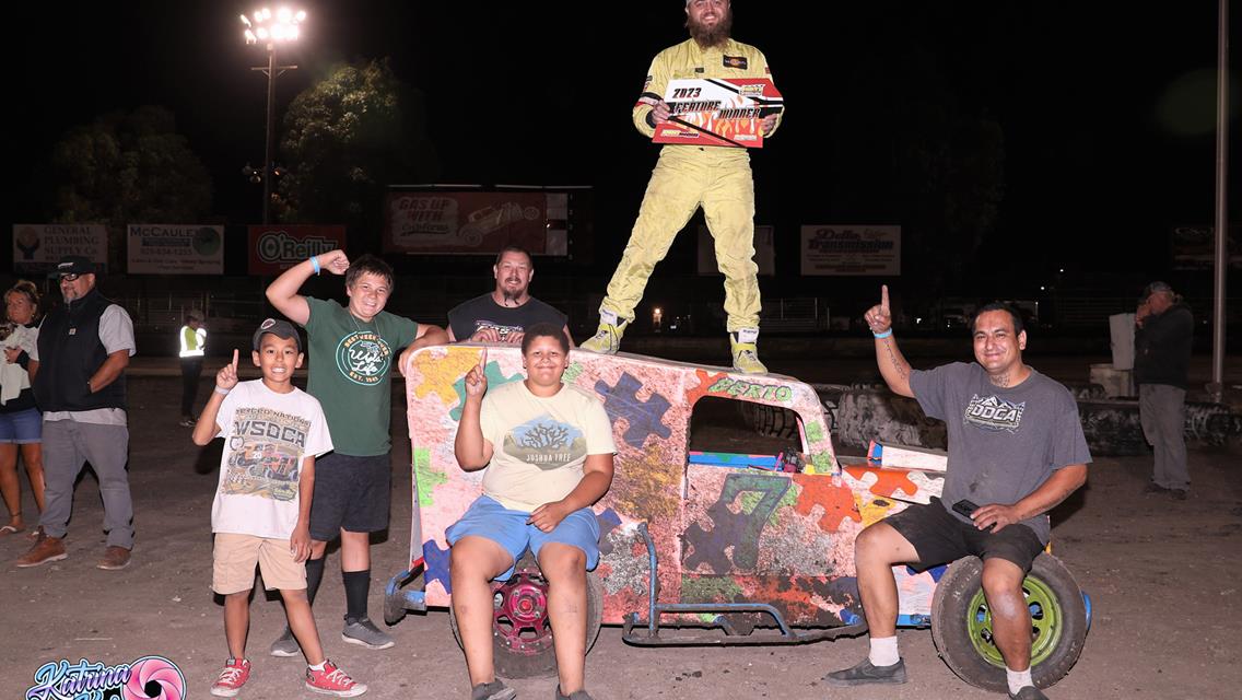 Shrader Clinches IMCA Sport Modified Title With Win At Antioch Speedway