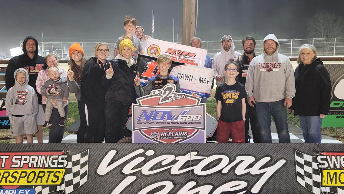 Mahaffey Adds Another Dirt2Media NOW600 Win While Hays and Lunsford Break Through At Sweet Springs!