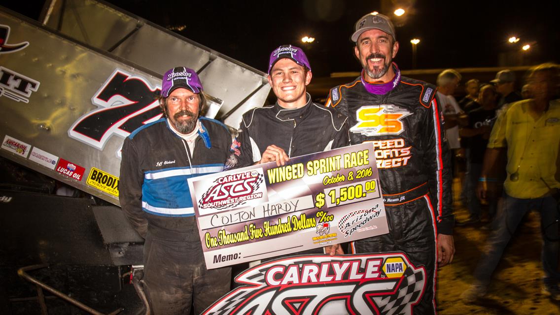 Hardy Handles ASCS Southwest At Arizona Speedway