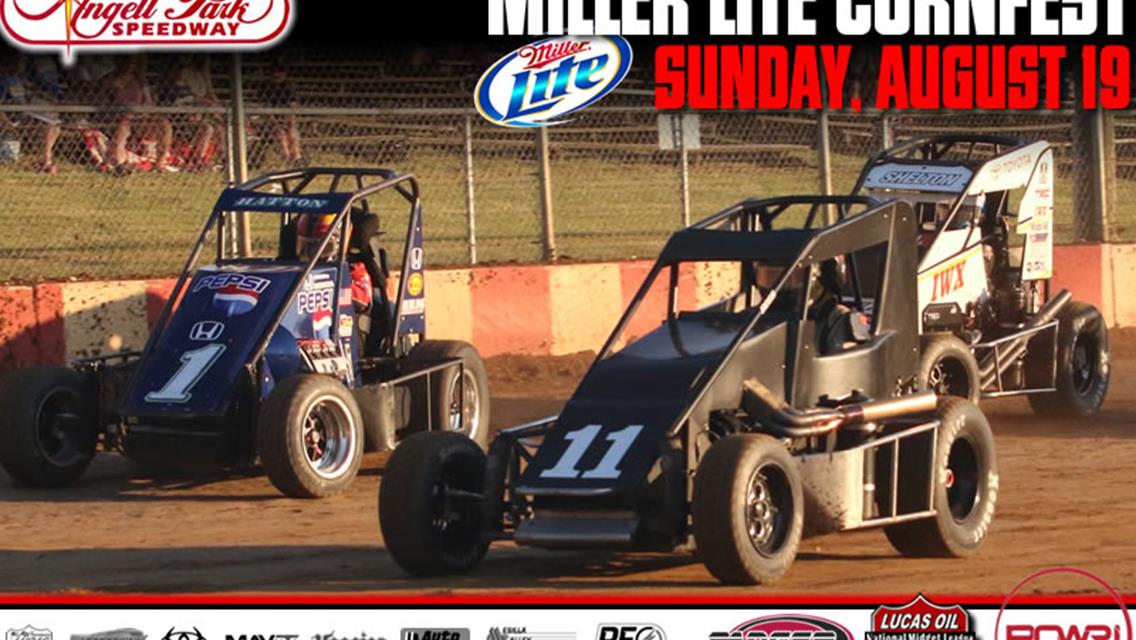 Miller Lite Cornfest Angell Park Speedway Sun, August 19th