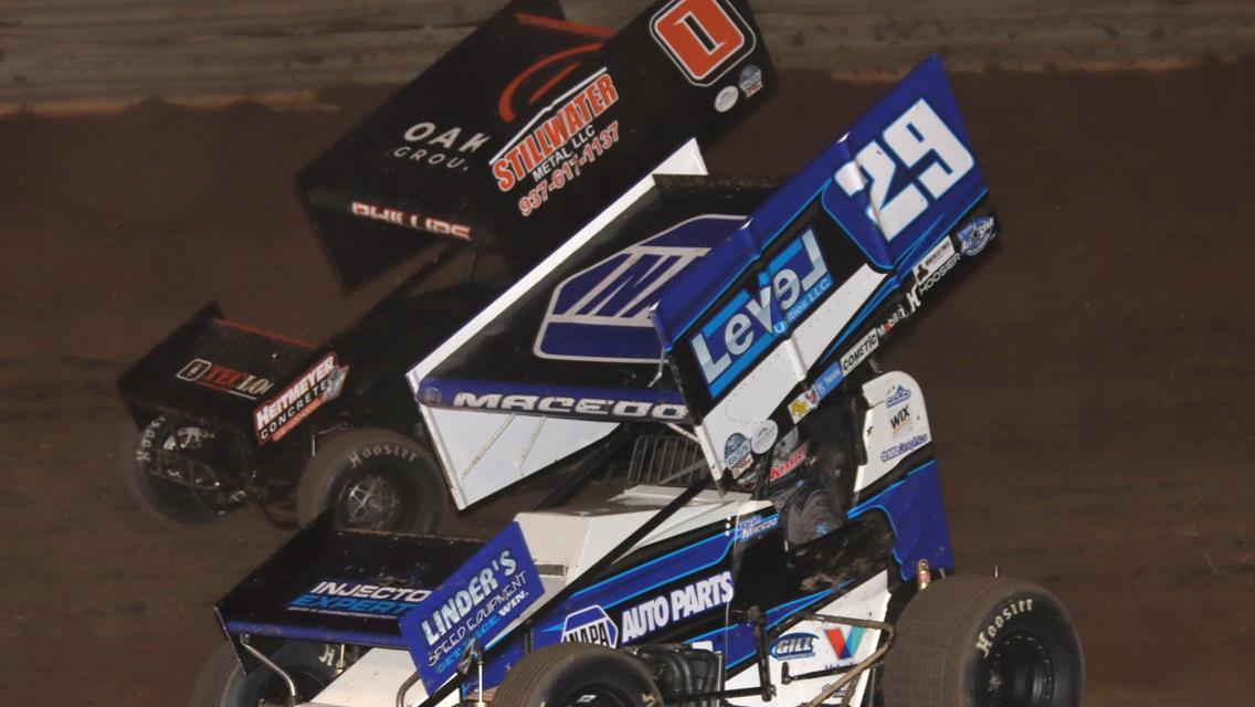 KEEGAN HOLDS OFF MACEDO &amp; GRESSMAN AT THE LINE