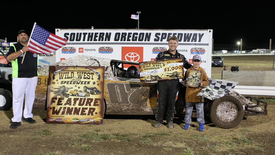 Morris, Mills, And Peery Earn Sunday Victories At Southern Oregon