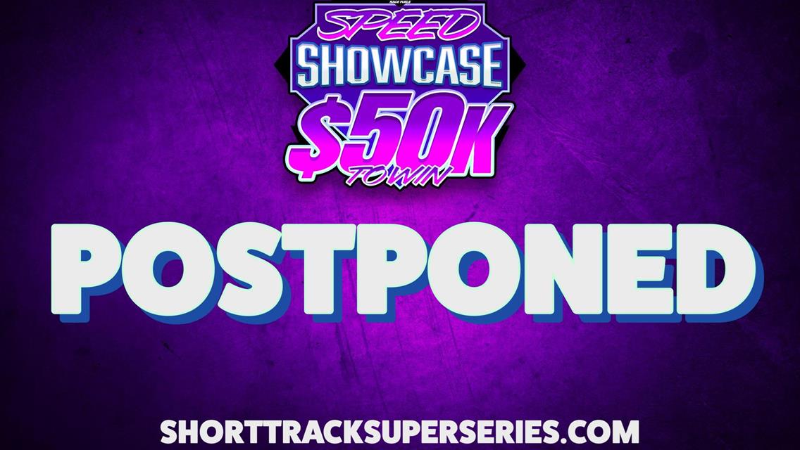 Pause & Reset: Speed Showcase™ Weekend Moved to March 2024 Due to Wet Forecast