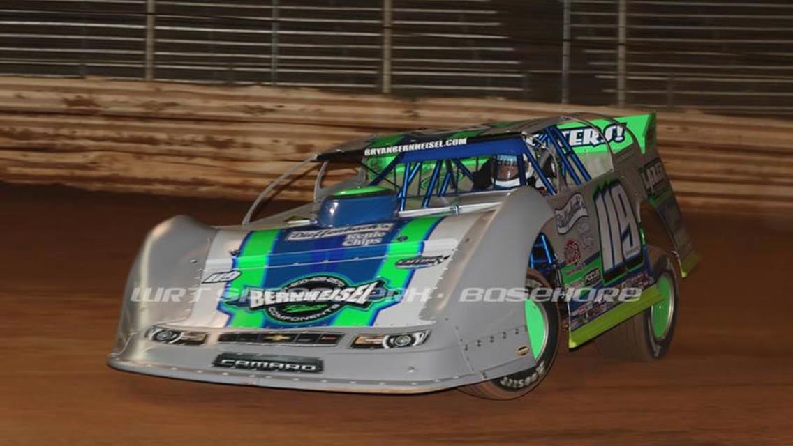 Bryan Bernheisel notches podium finish at Lincoln Speedway