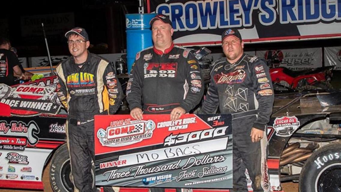 Morgan Bagley Back in COMP Cams Super Dirt Series Victory Lane