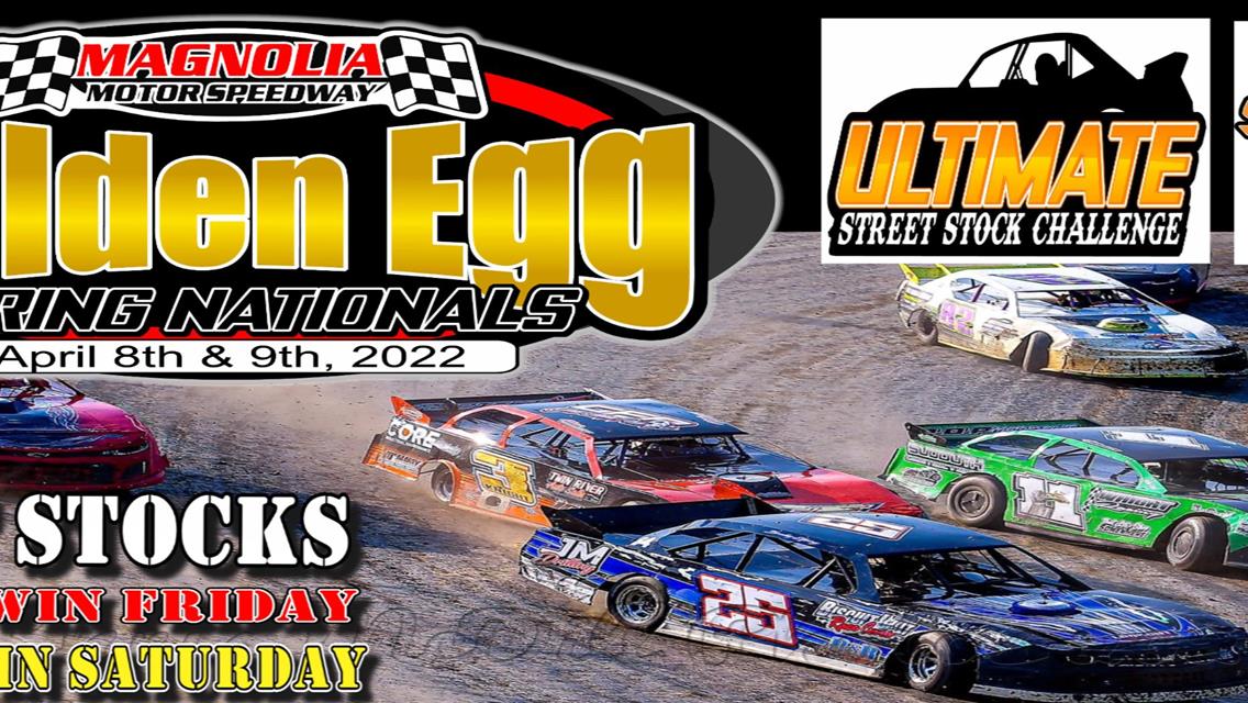 Street Stock Golden Egg Springs Nationals Invades The Mag on April 7-9