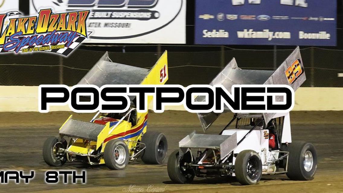 Season Opener Rained Out at Lake Ozark Speedway