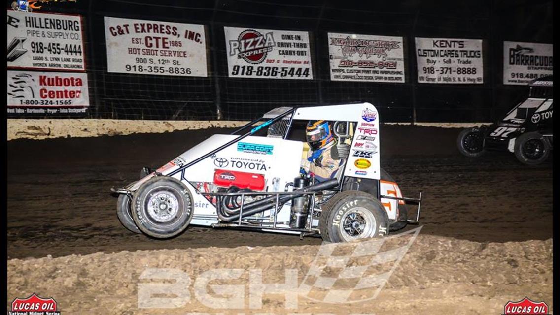 Peck Picks Up Pair Of Oklahoma Top-Fives