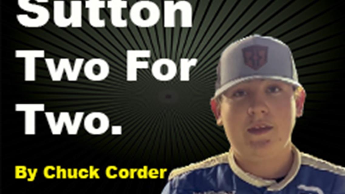 Sutton Makes it Two-for-Two, Awarded Allen Turner PLM 100 After Teammate Fails Tech