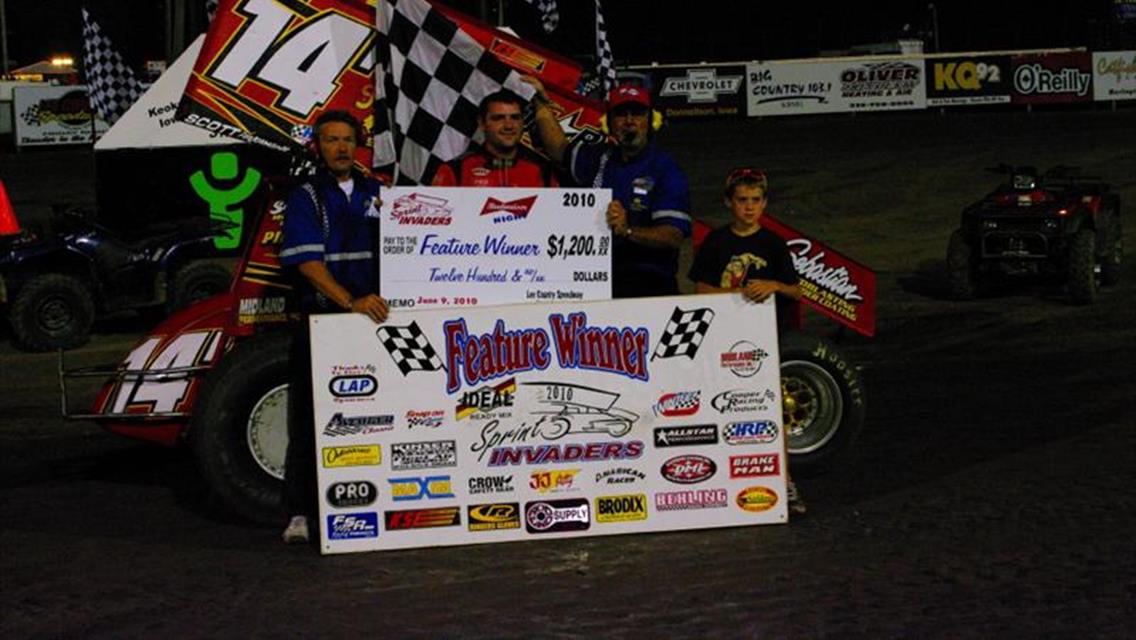 Kaley Gharst Dominates Lee County With Sprint Invaders!