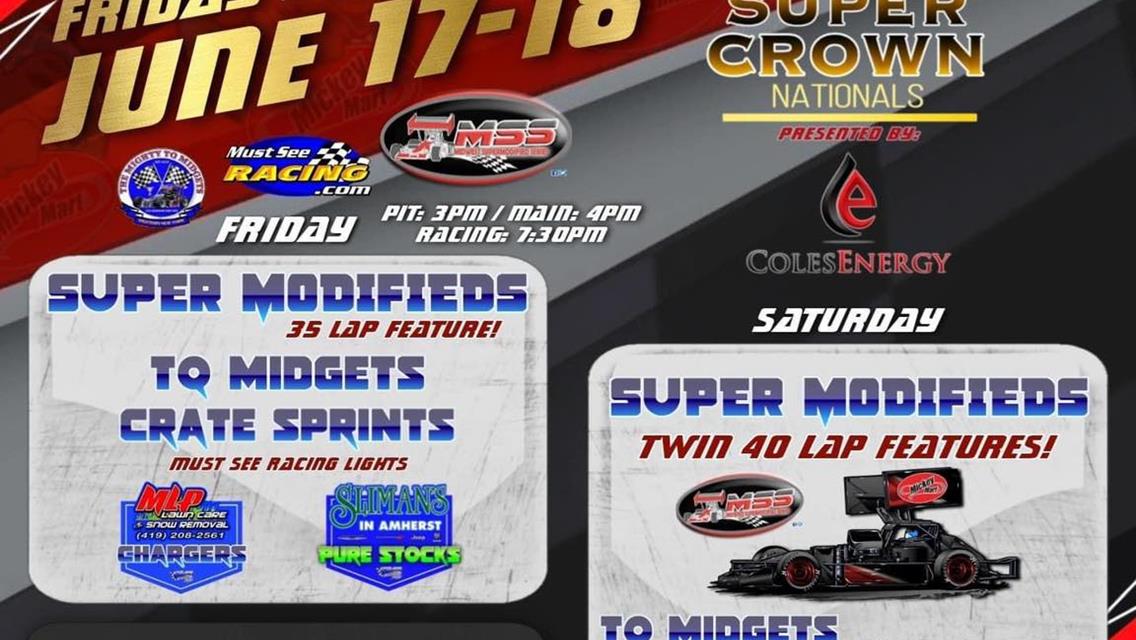 Super Crown Nationals - June 17-18