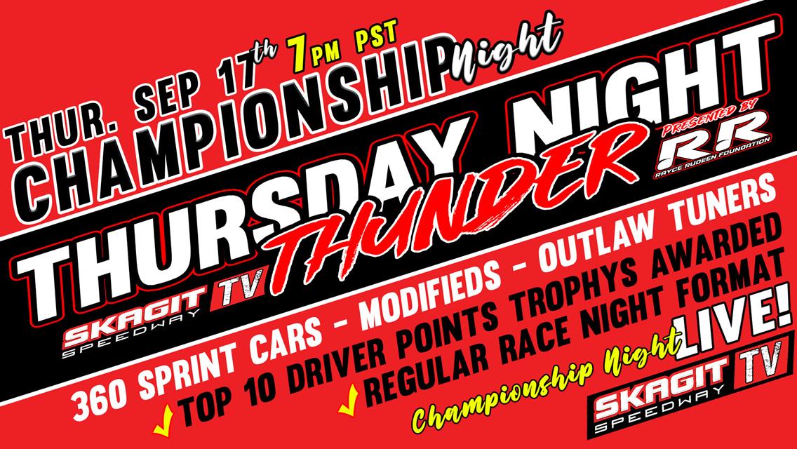 2020 FINAL CHAMPIONSHIP NIGHT