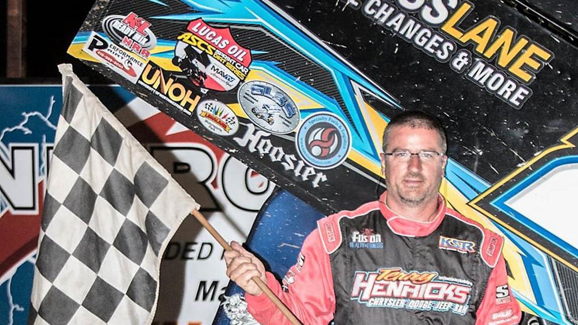 Sauder Won&#39;t be Denied Taking the Checkered at Crystal