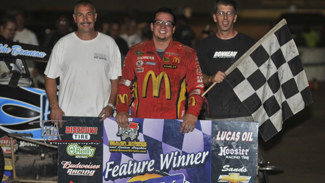 Mike Bonneau Sizzles at Canyon Speedway Park