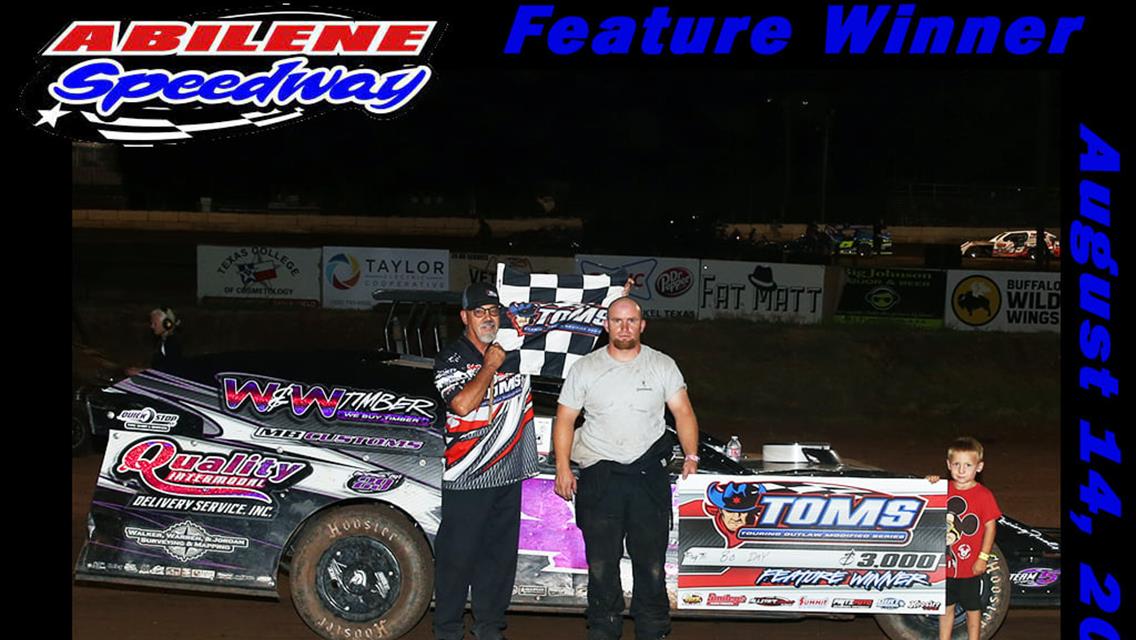 WINNERS CIRCLE 8/14/21