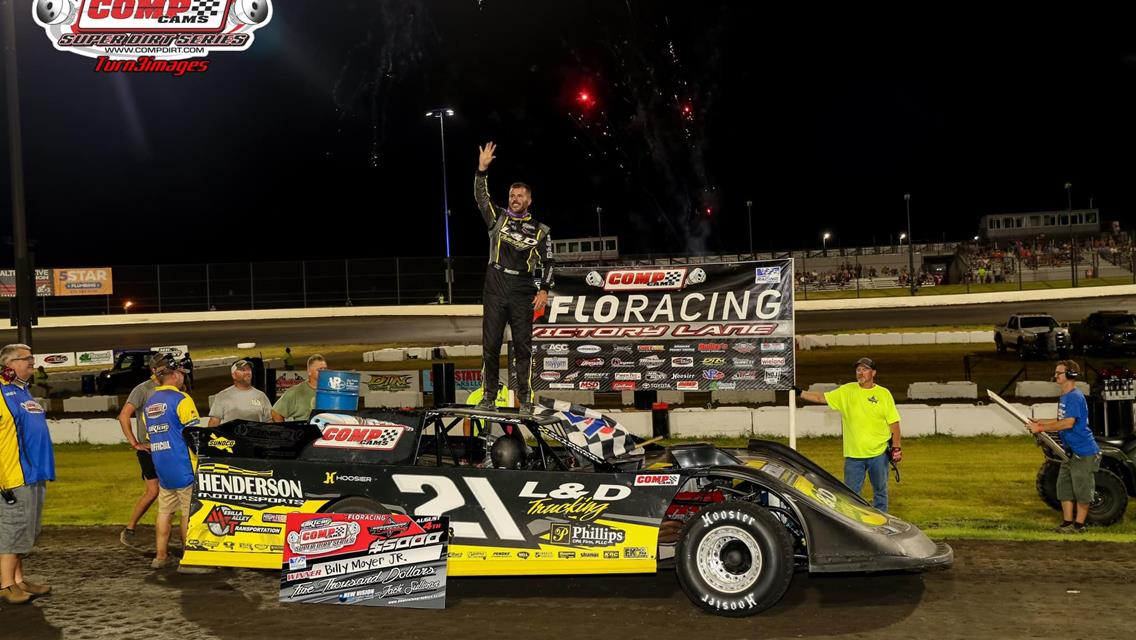 Arrowhead Speedway (Colcord, OK) – Comp Cams Super Dirt Series – Green County 50 – August 4th, 2023. (Mille Tanner photo)