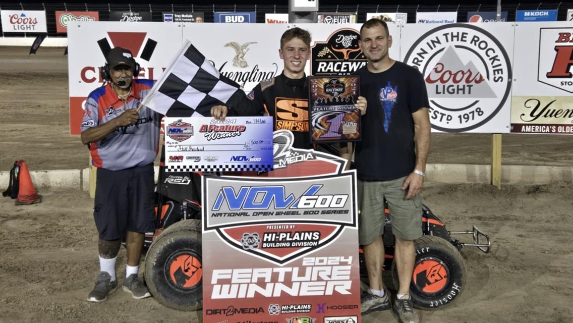 Zorn, Vasquez, Weger, Fetters, and Pittman Produce NOW600 National Wins on Thursday at Dodge City Raceway Park!