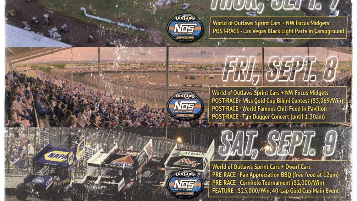 69th Gold Cup Race of Champions is One Week Away