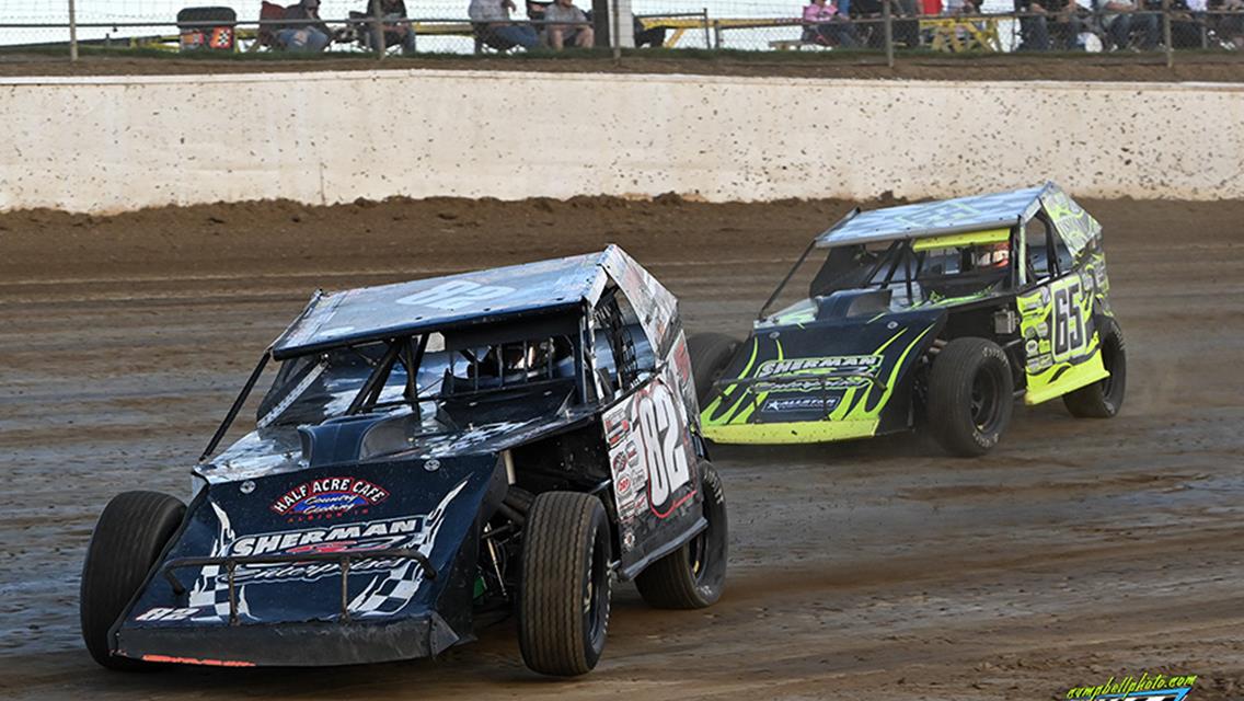 Dobie tops GLSS field in Sprints, Brennan Sherman wins first career Modified feature, and Dippman goes wire to wire in Thunderstocks at Limaland