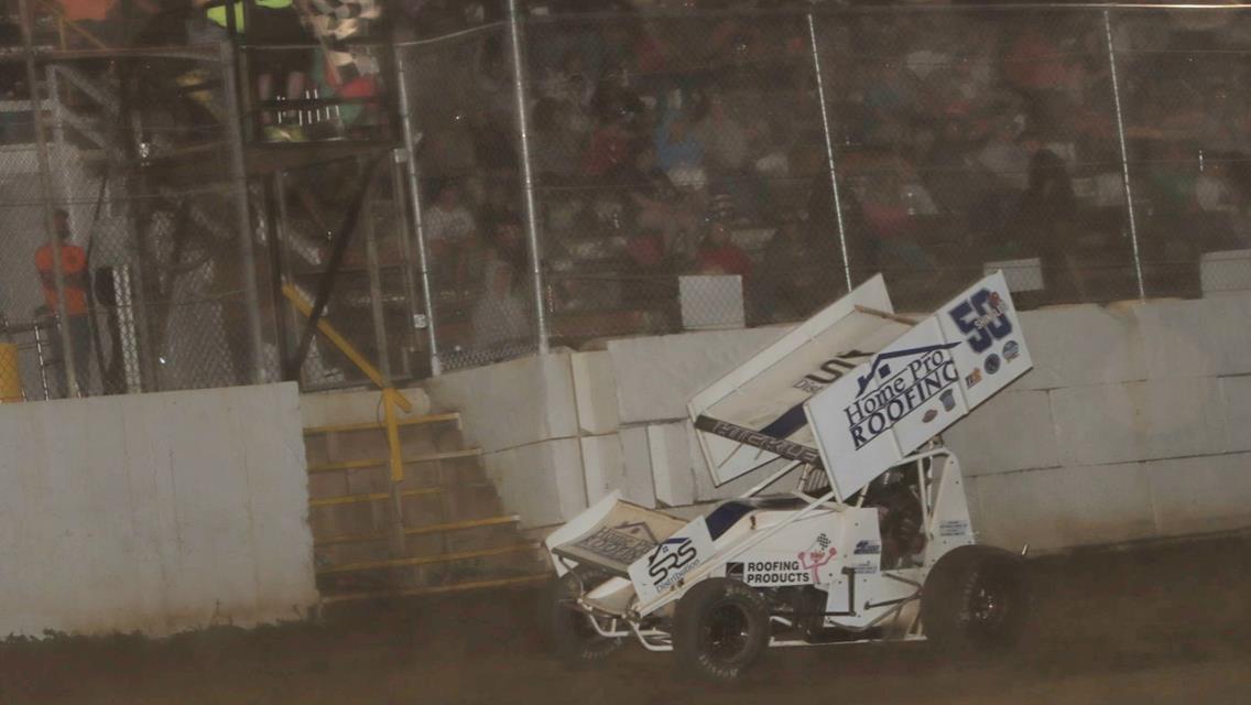 HICKLE WINS AT THE BATTLE GROUNDS