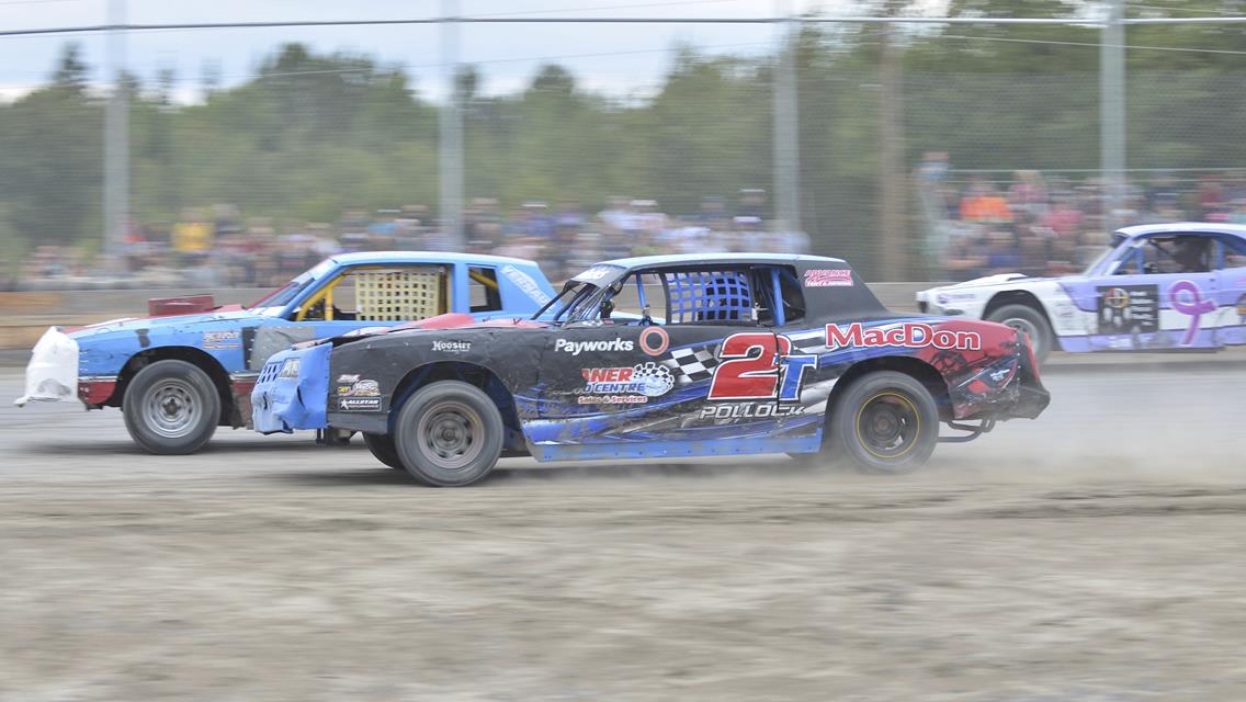 Dayton Brady Clean Sweeps WISSOTA Midwest Modifieds, Demchuk and Pollock Repeat