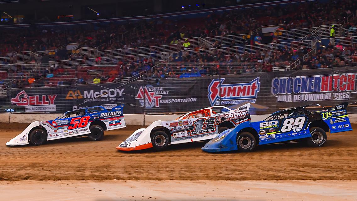 Dome at America’s Center (St. Louis, MO) – Gateway Dirt Nationals – December 1st-3rd, 2022. (Josh James Artwork)