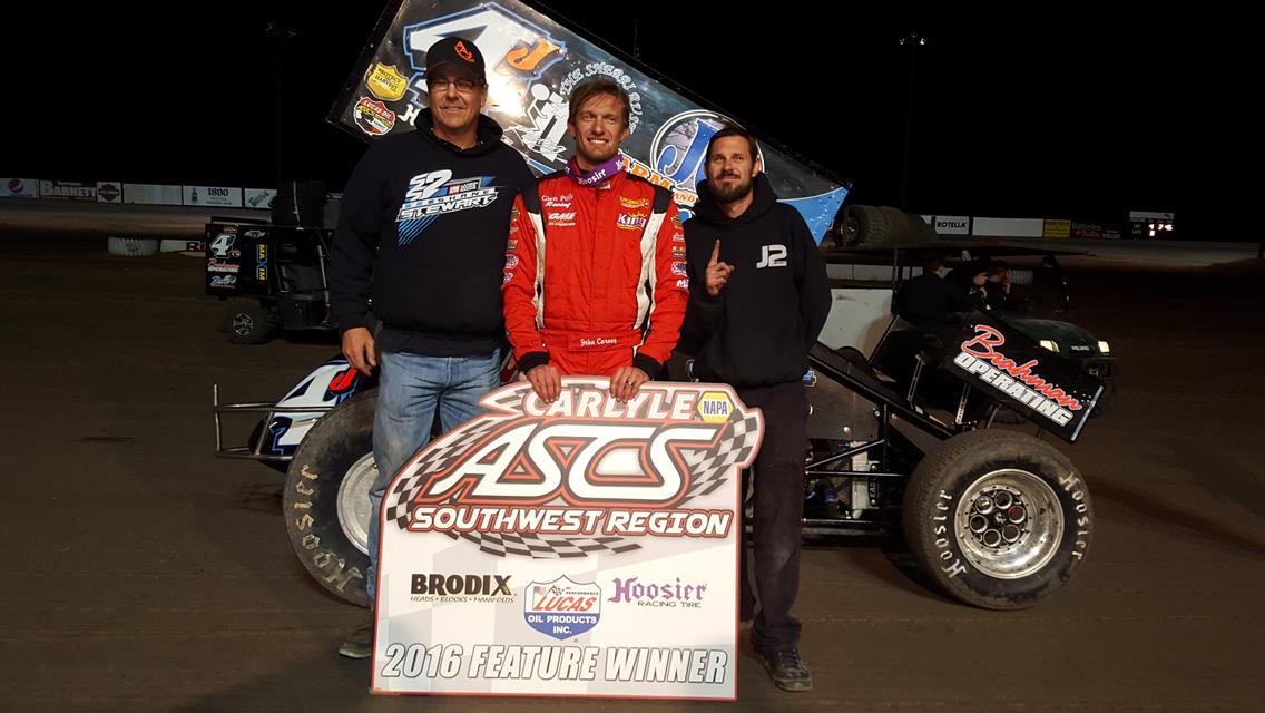 John Carney II Snags ASCS Southwest Shootout Prelim Victory