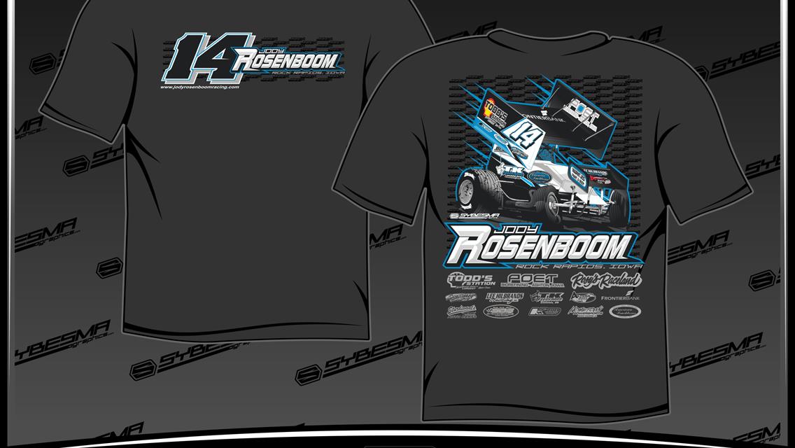 2014 Jody Rosenboom Apparel Coming Soon!