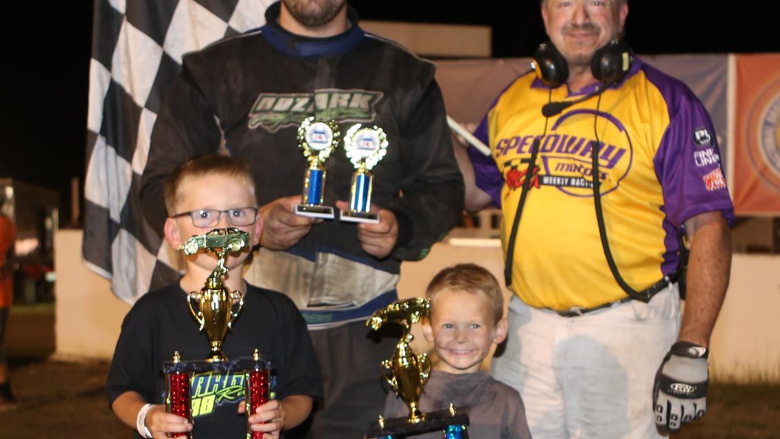 Spielman, Amdahl take I-90 Speedway sprint car wins