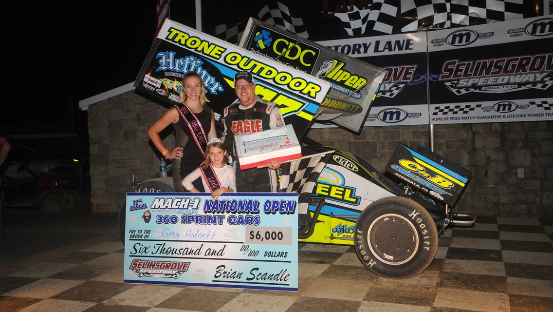 Hodnett Hustles to Mach 1 National Open Win