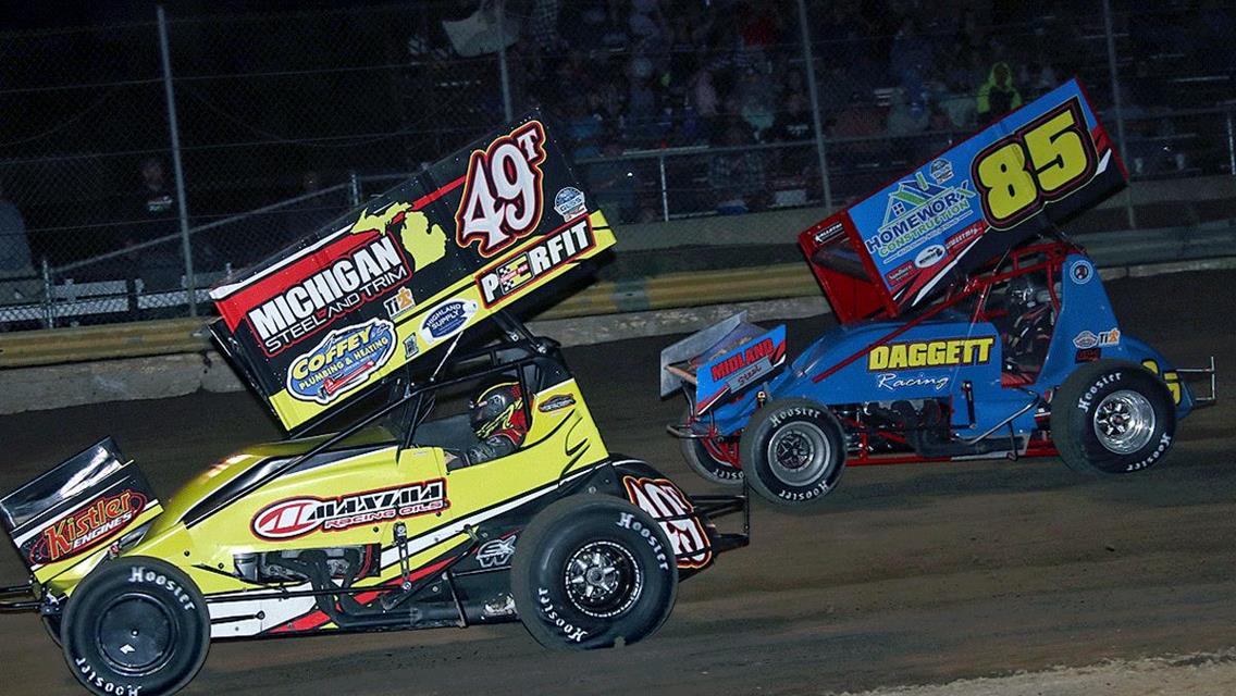Fireworks Follow Daggetts Win at I-96 Speedway