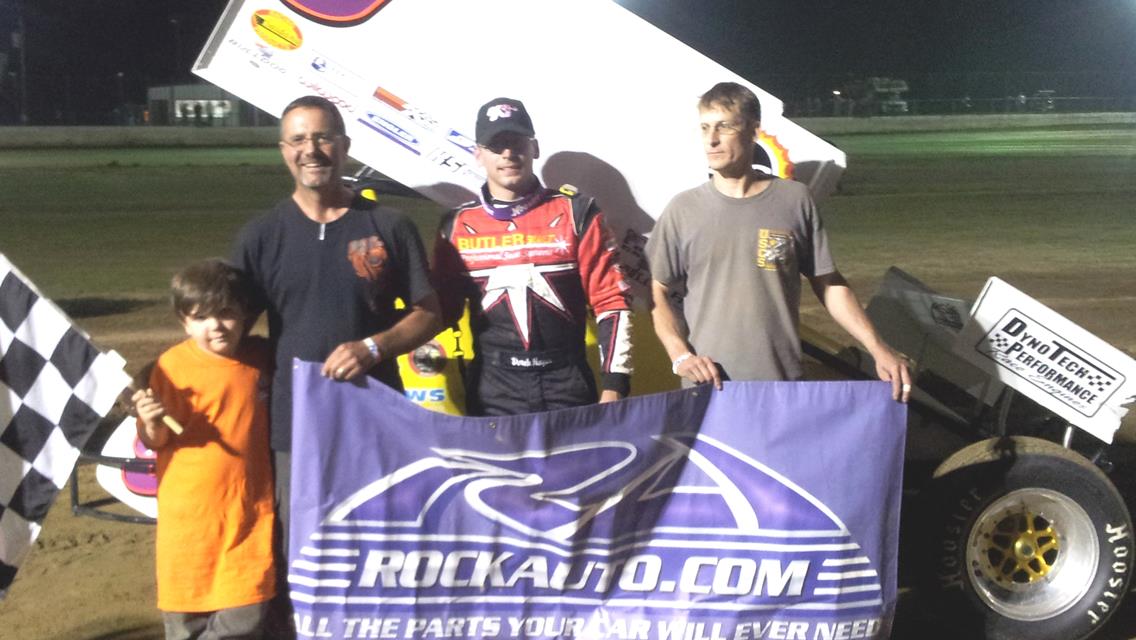 Derek Hagar races to third 2014 USCS win at Jackson in Ival Cooper Memorial
