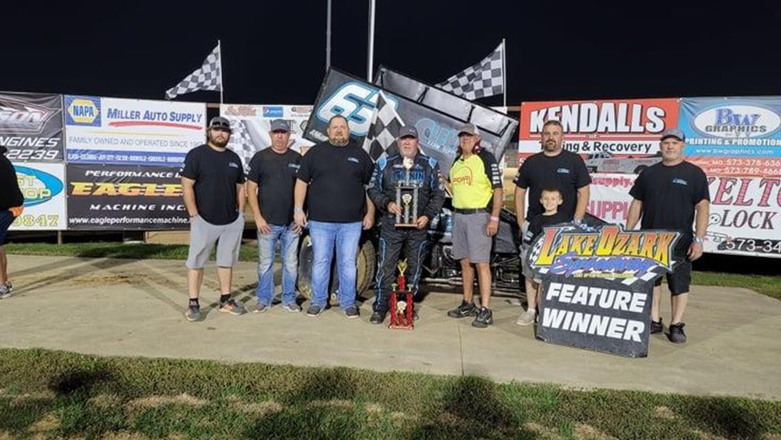 Randy Martin Masters Lake Ozark POWRi RaceSaver Super Sprint Feature Finale