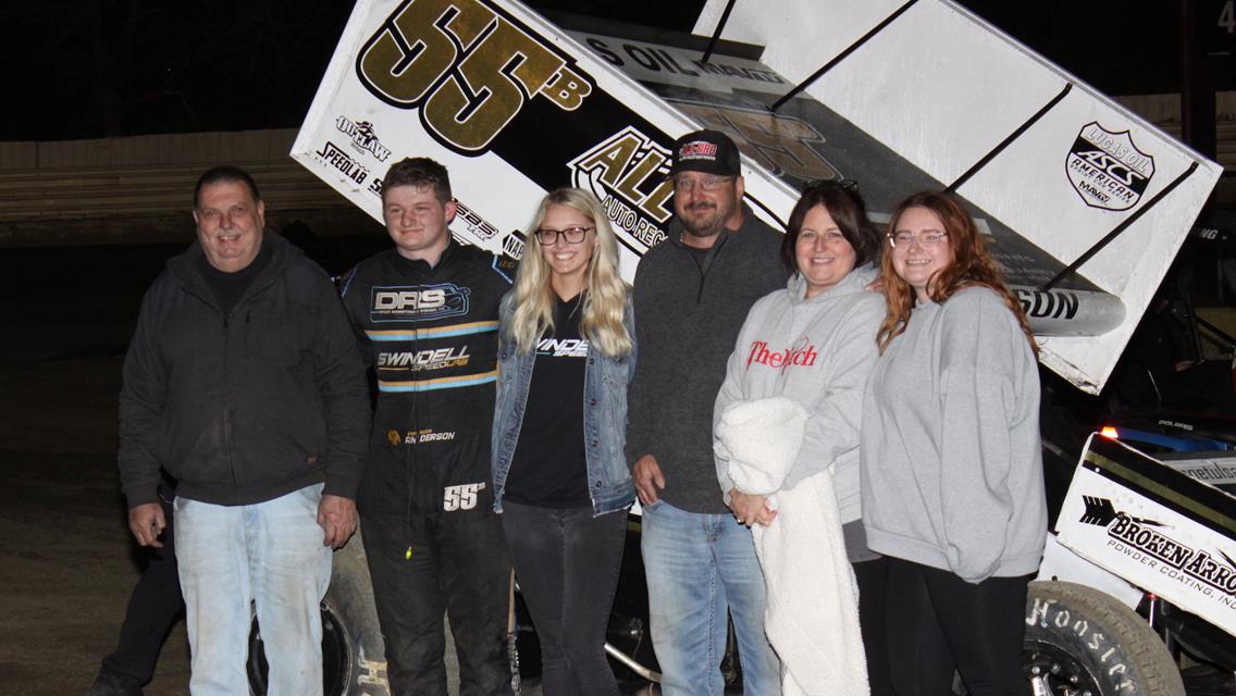 Brandon Anderson Breaks Through With The ASCS Sooner Region While Smith, Foltz, And Jarvis Collect Victories