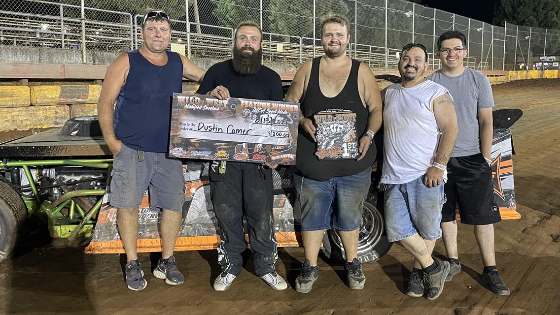 Winebarger Wins Third 2021 Wil West Modified Shootout Win At SSP; Comer Dominates For Third Win Of The Week